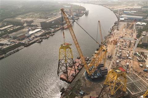 Sarens Newcastle UK 2017